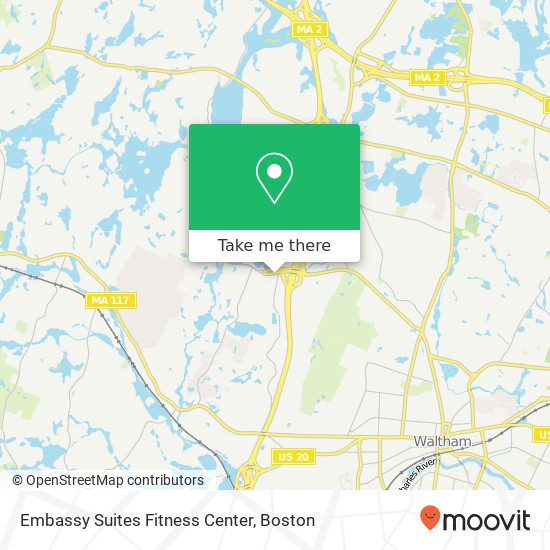 Mapa de Embassy Suites Fitness Center
