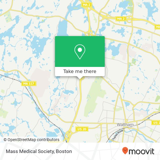 Mapa de Mass Medical Society