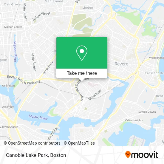 Canobie Lake Park map