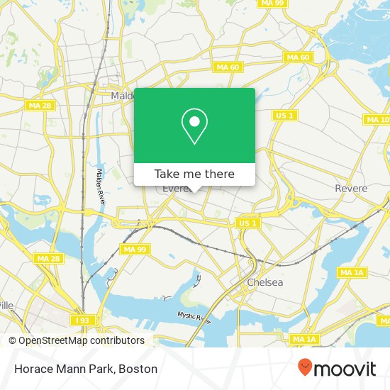Mapa de Horace Mann Park