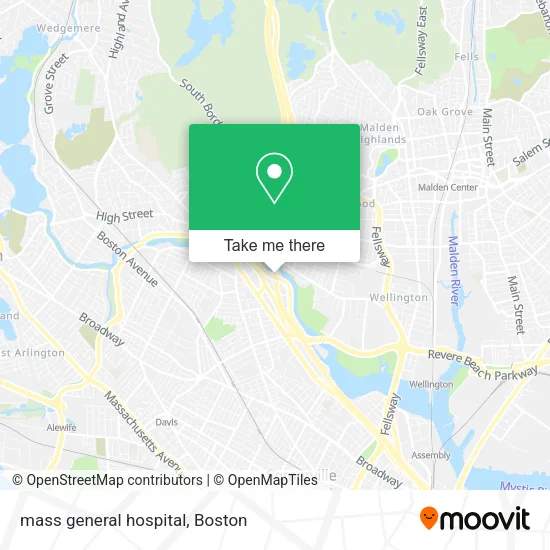 mass general hospital map