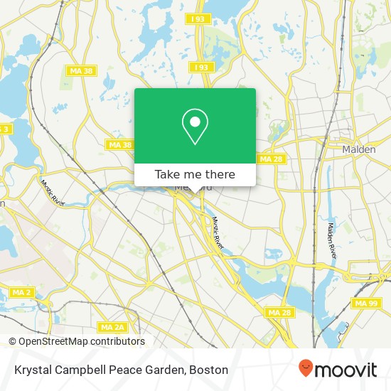 Mapa de Krystal Campbell Peace Garden