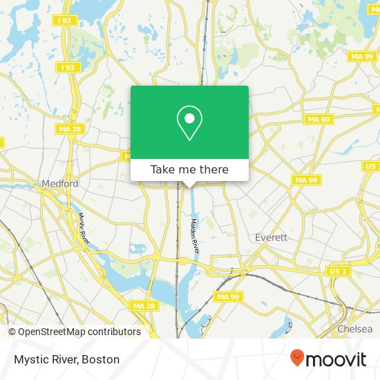 Mapa de Mystic River