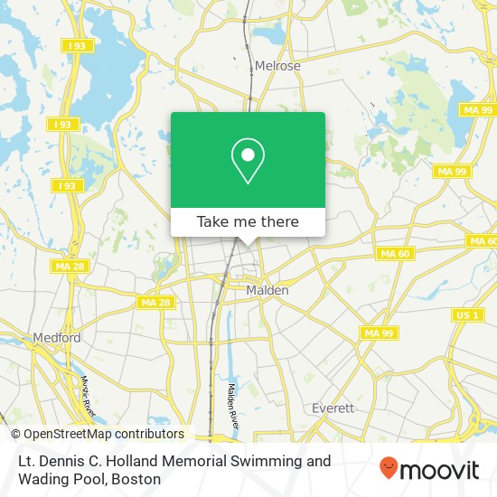 Mapa de Lt. Dennis C. Holland Memorial Swimming and Wading Pool