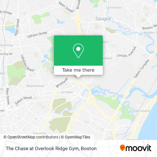 The Chase at Overlook Ridge Gym map