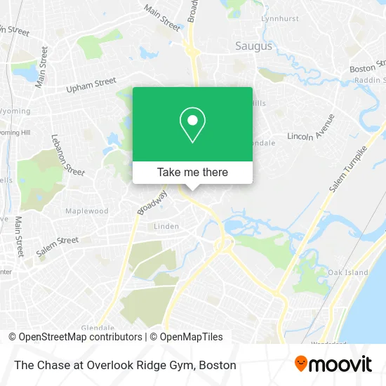 The Chase at Overlook Ridge Gym map