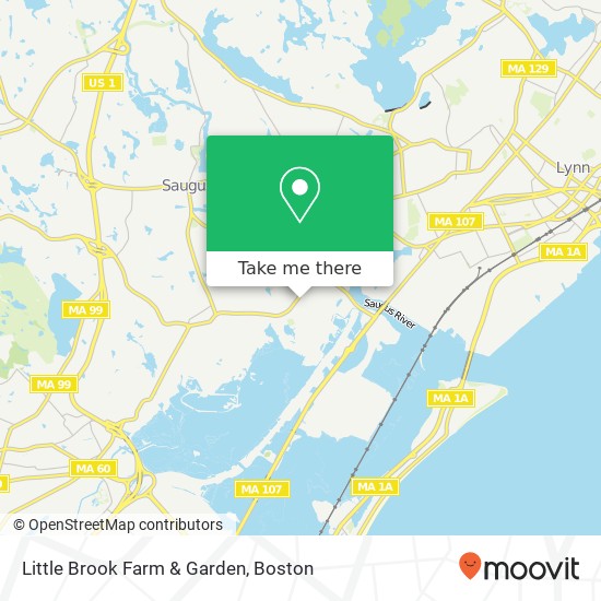 Mapa de Little Brook Farm & Garden