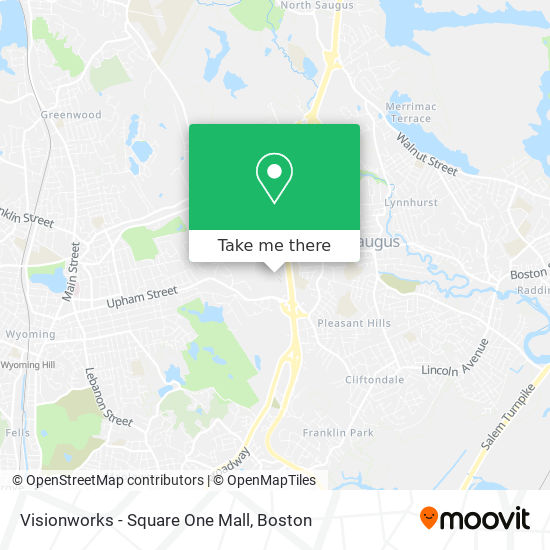 Mapa de Visionworks - Square One Mall