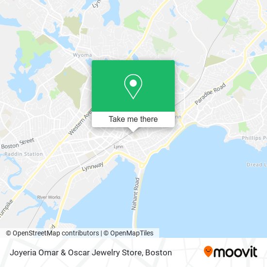 Mapa de Joyeria Omar & Oscar Jewelry Store