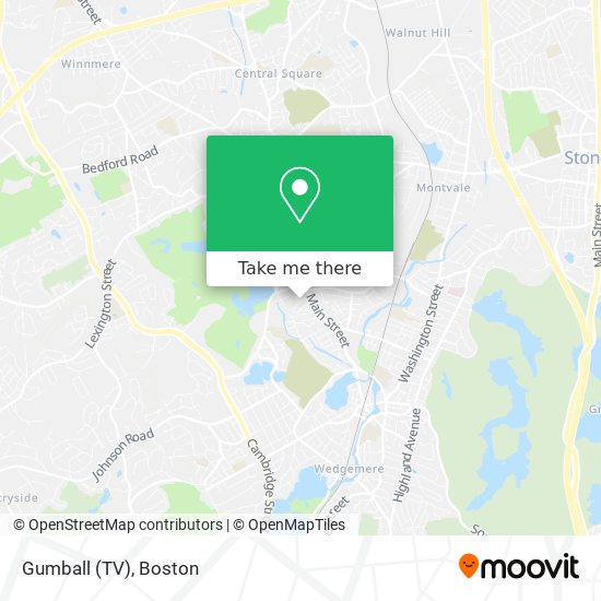 Gumball (TV) map