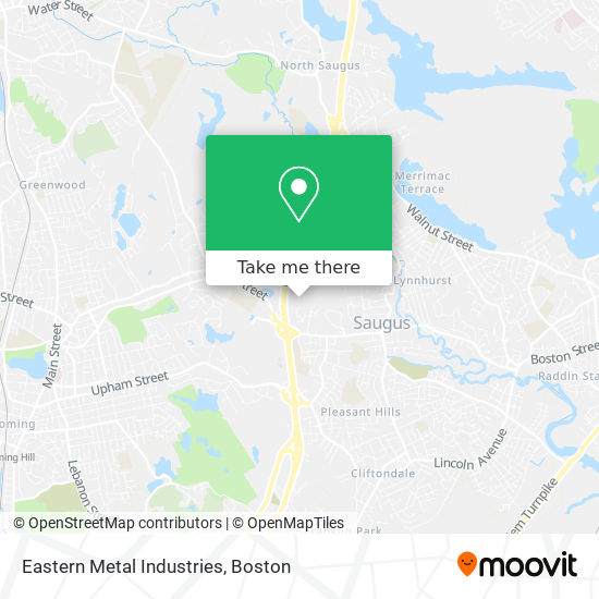 Eastern Metal Industries map