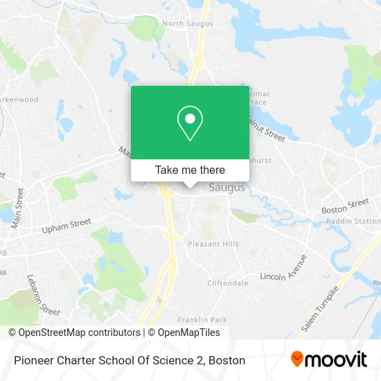 Pioneer Charter School Of Science 2 map