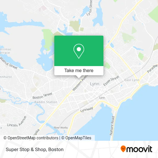 Super Stop & Shop map