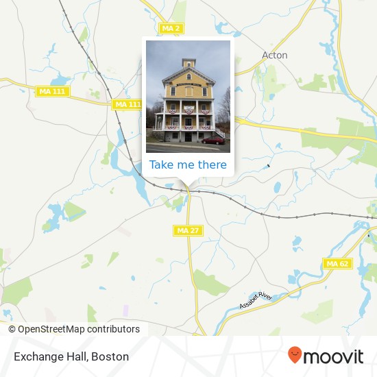 Exchange Hall map