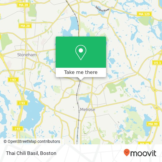 Mapa de Thai Chili Basil