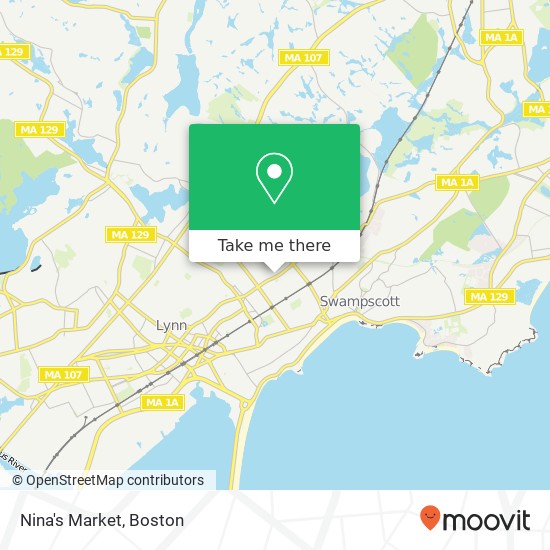 Nina's Market map