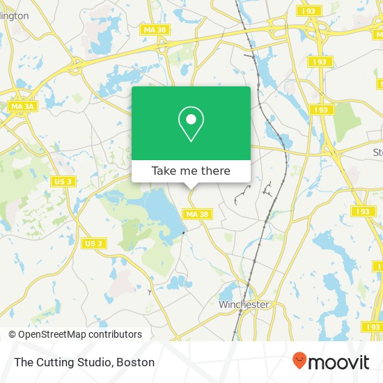 Mapa de The Cutting Studio