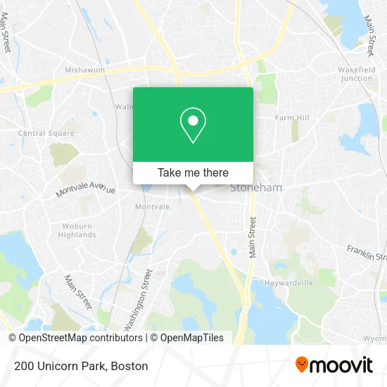 200 Unicorn Park map