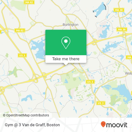 Mapa de Gym @ 3 Van de Graff