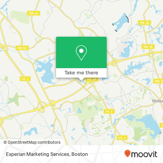 Experian Marketing Services map