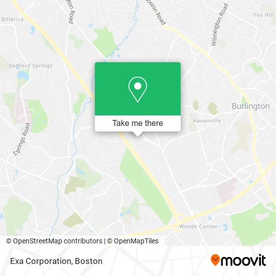 Exa Corporation map