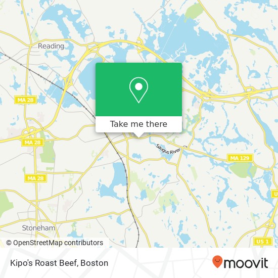 Mapa de Kipo's Roast Beef