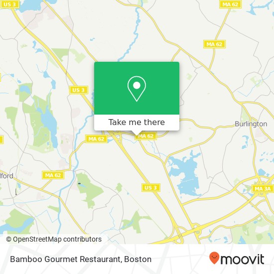Mapa de Bamboo Gourmet Restaurant