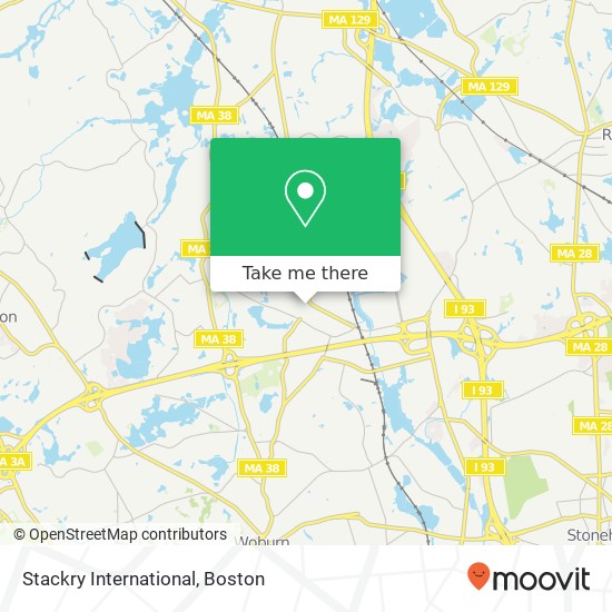 Stackry International map