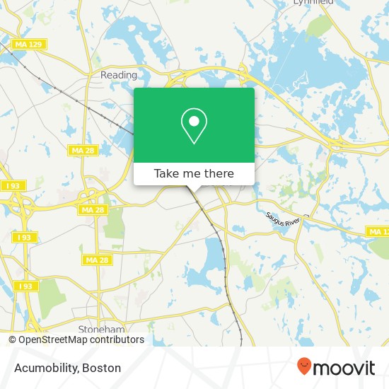 Acumobility map