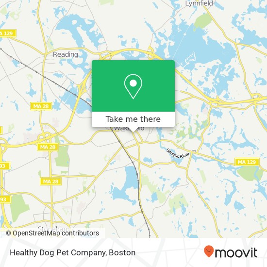 Healthy Dog Pet Company map