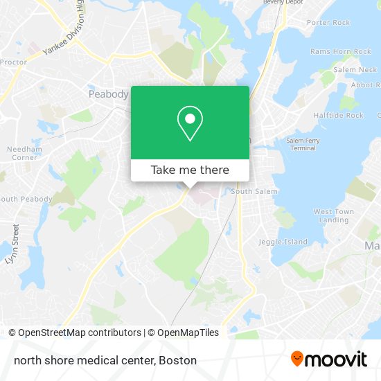 north shore medical center map