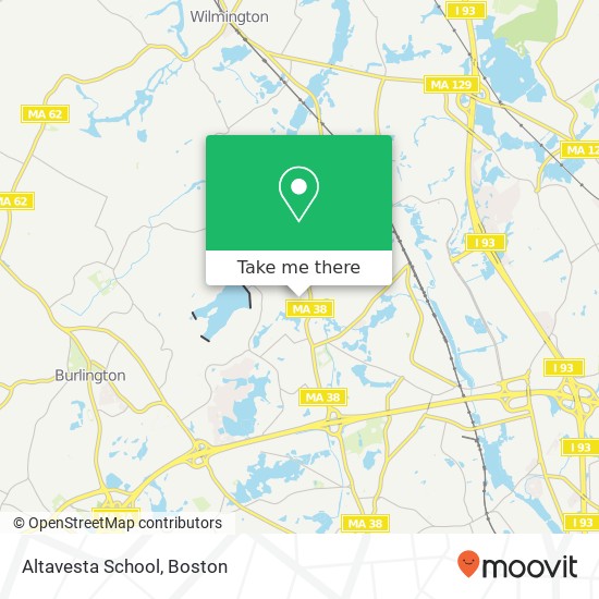 Mapa de Altavesta School