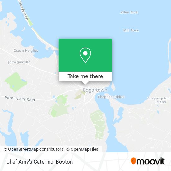Chef Amy's Catering map