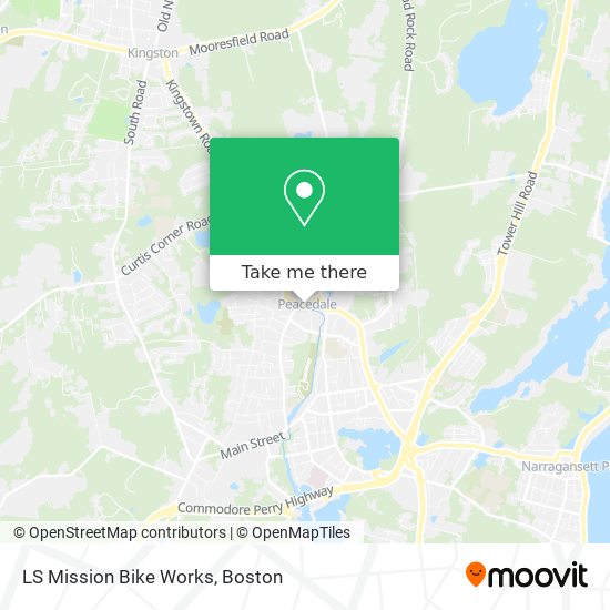 LS Mission Bike Works map