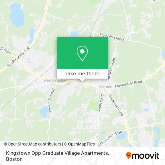 Kingstown Opp Graduate Village Apartments map