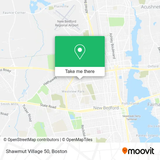 Shawmut Village 50 map