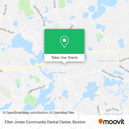 Ellen Jones Community Dental Center map