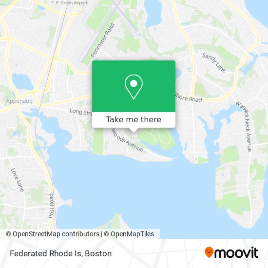 Mapa de Federated Rhode Is