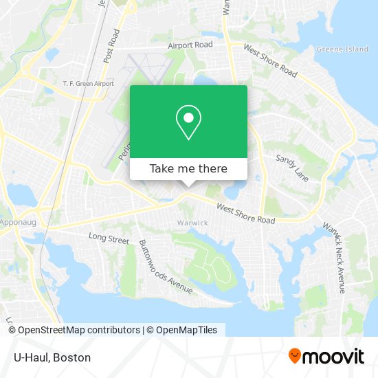 U-Haul map