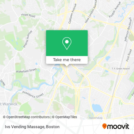 Ivs Vending Massage map