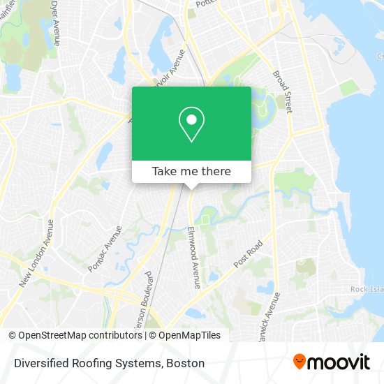 Mapa de Diversified Roofing Systems