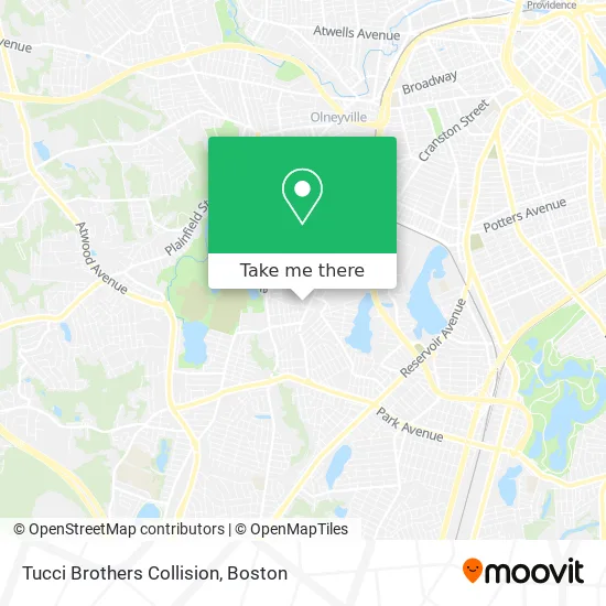 Tucci Brothers Collision map