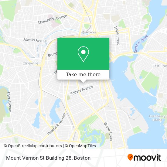 Mapa de Mount Vernon St Building 28