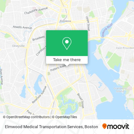 Elmwood Medical Transportation Services map