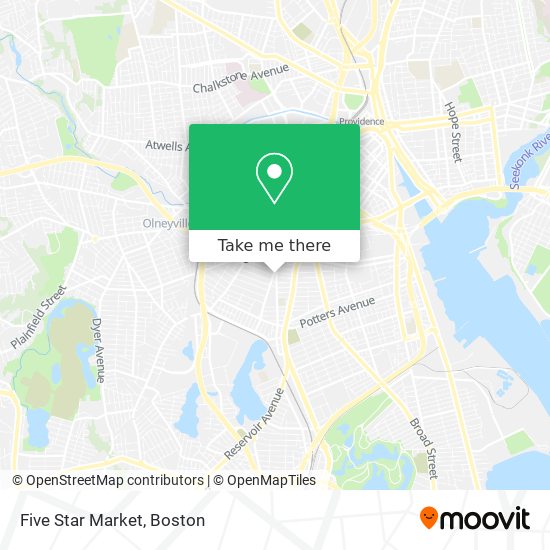 Five Star Market map