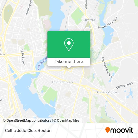 Celtic Judo Club map