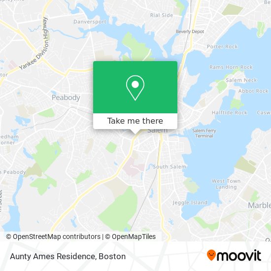 Aunty Ames Residence map