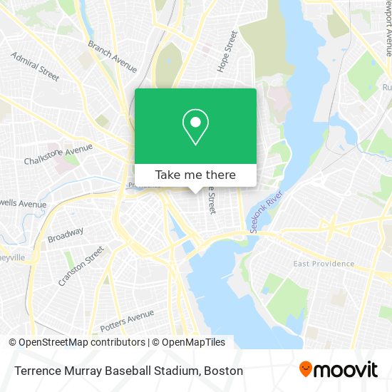 Mapa de Terrence Murray Baseball Stadium