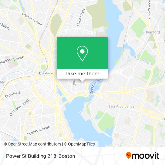 Power St Building 218 map