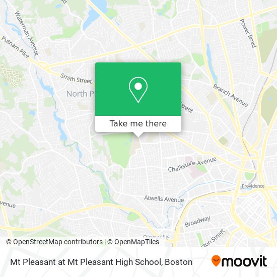 Mapa de Mt Pleasant at Mt Pleasant High School